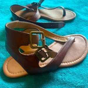 Brown sandals